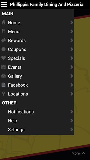 Phillippi's Dining & Pizzeria Screenshot 1