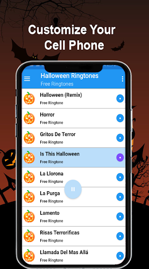 Halloween Ringtones Screenshot 1