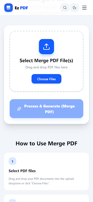 EzPDF: PDF Editor & Converter Screenshot 1