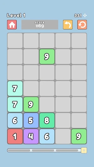 9to1 : Number Merge Screenshot 0
