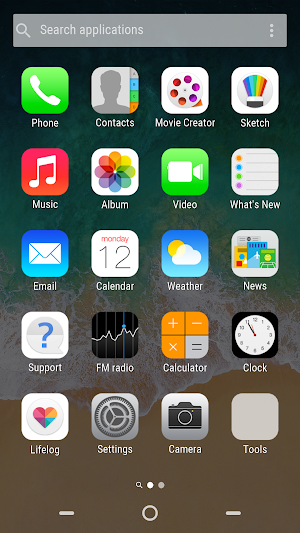 Xperia™ Theme | similar Screenshot 1
