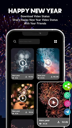 Happy Year: Videos & Quotes Screenshot 2
