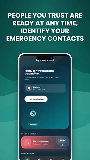 Emergency Card: Medical ID Screenshot 2