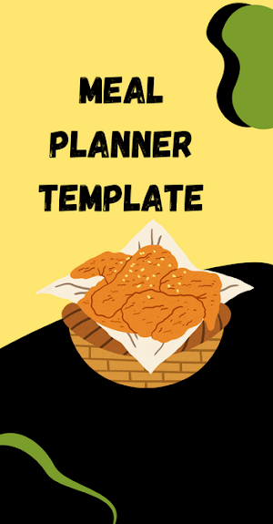 Meal Planner Template Screenshot 3