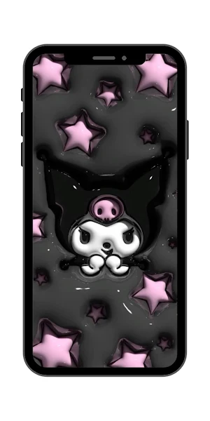Cute Kuromi Melody Wallpaper Screenshot 2