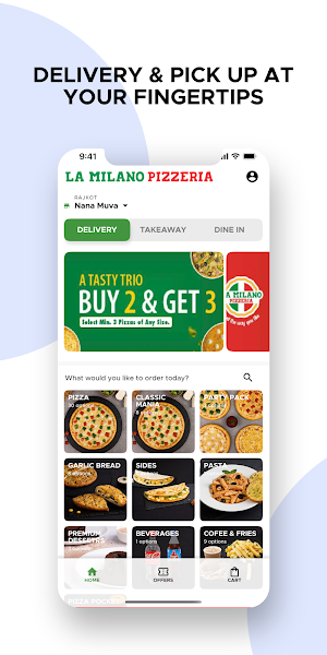 La Milano Pizzeria Screenshot 1