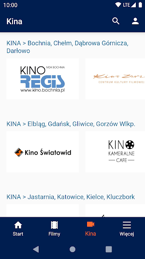 Moje eKino Screenshot 2
