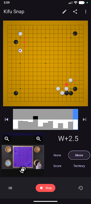Kifu Snap Go Game Recorder Screenshot 1