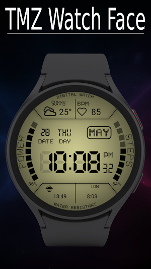 Retro Digital Watch Face Screenshot 0