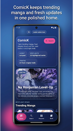 ComicK Manga & Manhwa Reader Screenshot 1