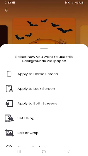 Halloween Wallpapers HD Screenshot 2