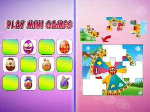 Magic Wheel Surprise Eggs: Fun Easter Game Screenshot 1