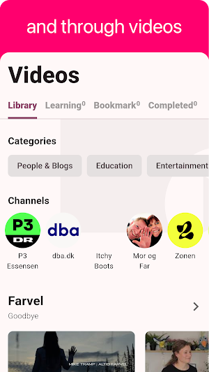 Danish - Listening Speaking Screenshot 2