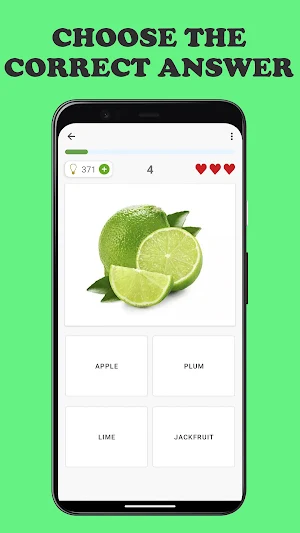 Fruits and Vegetables - Quiz Screenshot 3