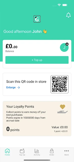 GeniUS Loyalty Screenshot 2