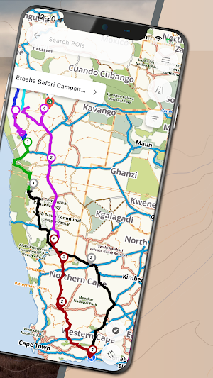 Tracks4Africa App Screenshot 1
