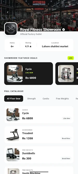 Gymzo Screenshot 1