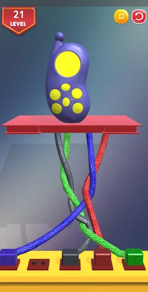 Tangle Rope: Untangled twisted Screenshot 0