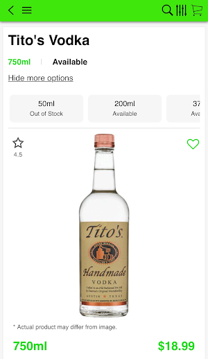 Cork Liquors Screenshot 3