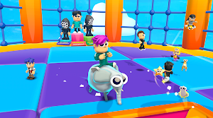 Obby Parkour Race: Multiplayer Screenshot 2