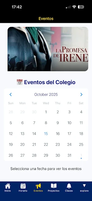 IESJC App Screenshot 1