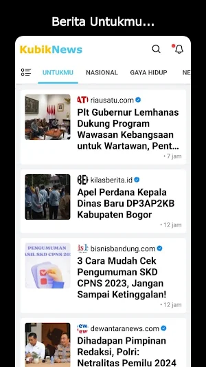 Kubik News - Lengkap & Akurat Screenshot 3