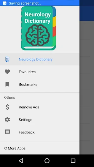 Neurology Dictionary Screenshot 0