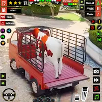 Truck Game Animal Cargo 3D