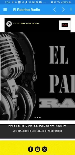 El Padrino Radio Digital Screenshot 1