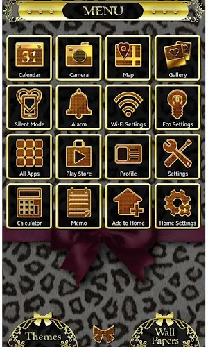 Fashion Theme Leopard & Ribbon Screenshot 2