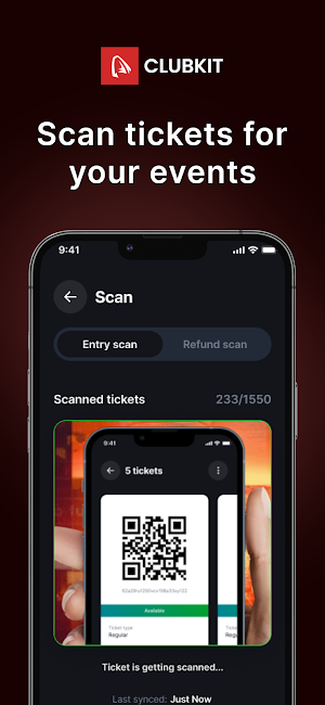 ClubKit Scanner App Screenshot 0