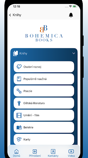 BOHEMICA BOOKS Screenshot 2
