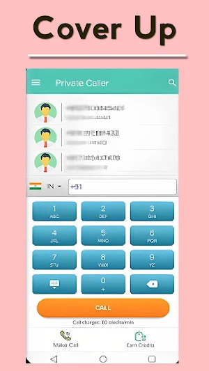 CoverUp- Second Phone Number Screenshot 2