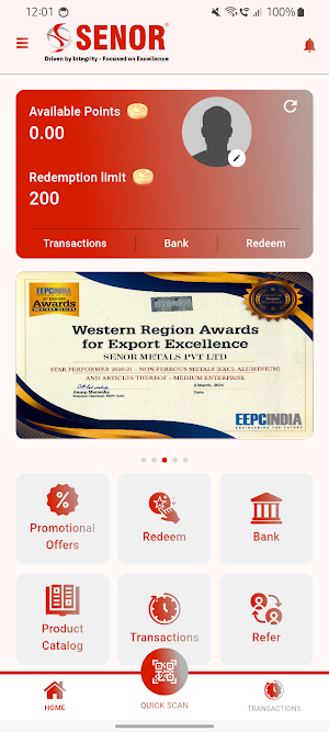 Senor Rewards Screenshot 2