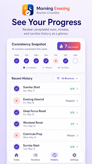 Morning & Evening Routine Screenshot 3