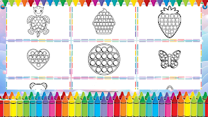Pop It Coloring Book Screenshot 1