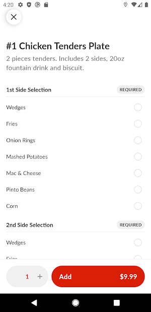 Rocket/Galaxy Grill Screenshot 3