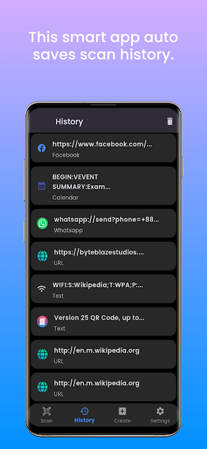 Smart QR Code Scanner Screenshot 3