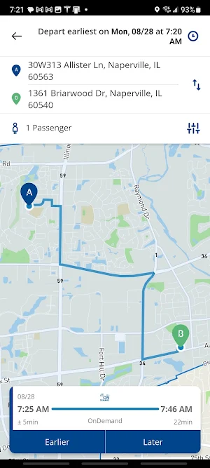 Pace On Demand Screenshot 0