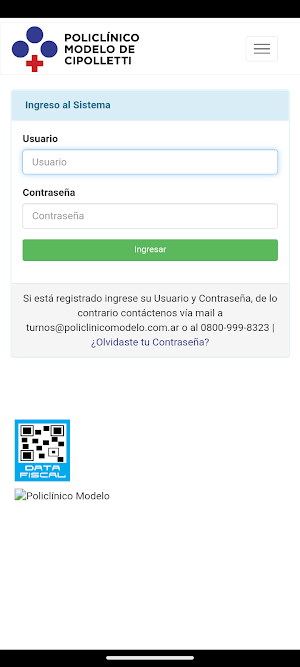 Portal Policlinico Cipolletti Screenshot 0