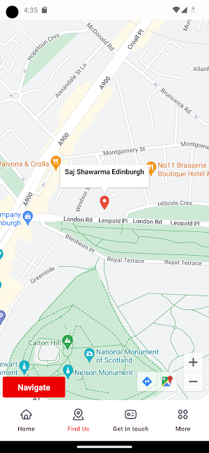 Saj Shawarma Edinburgh Screenshot 1