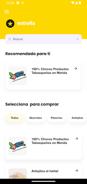 Estrella Delivery Screenshot 1