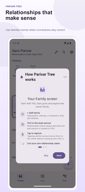 Parivar Tree Screenshot 3