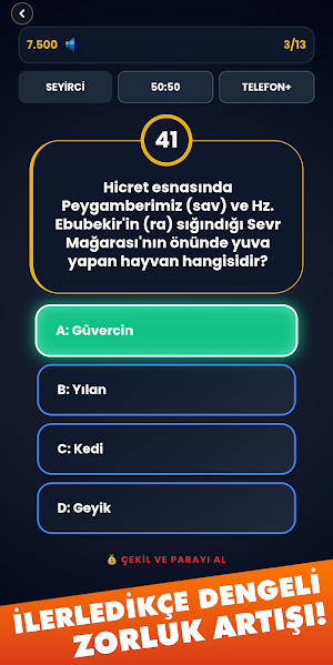 Milyoner Başlıyor: Dini Bilgi Screenshot 1