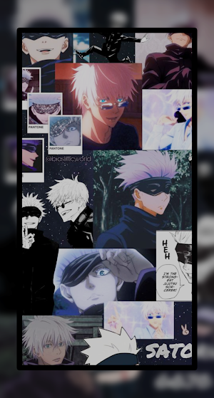 Gojo Aesthetic Wallpaper Screenshot 2