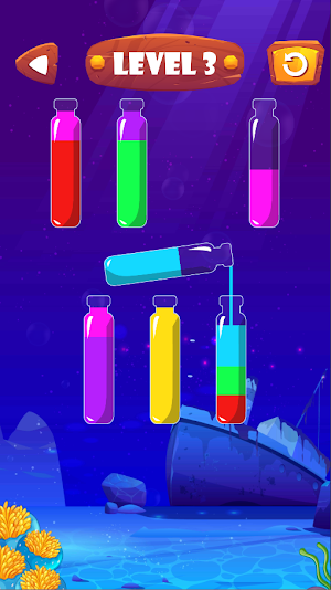 Aqua Sort - The Color Liquid P Screenshot 1