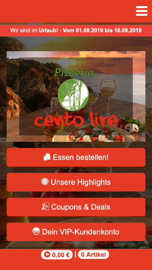 Pizzeria Cento Lire Screenshot 0
