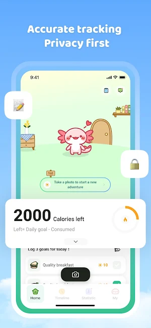 AI Calorie Counter: PixCalo Screenshot 0