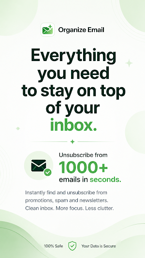 OrganizeEmail Screenshot 0