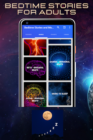 Bedtime stories for adults - Sleep music Screenshot 2